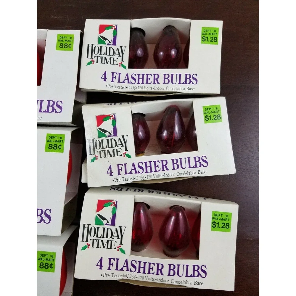 VINTAGE CHRISTMAS‎ REPLACEMENT BULBS  Assortment Lot